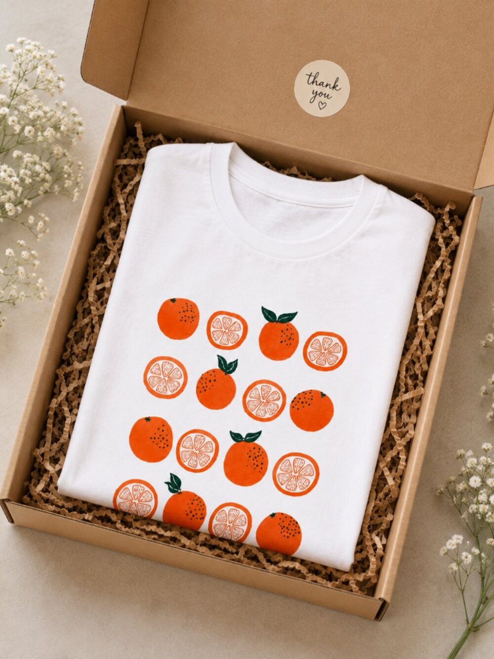 🍊 Orange Graphic T-Shirt 🍊